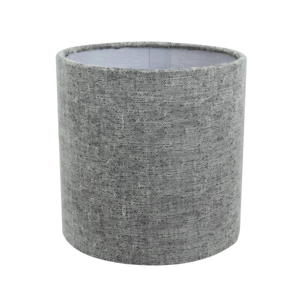 Aspen Creative Corporation 5 in. x 5 in. Grey Drum Lamp Shade