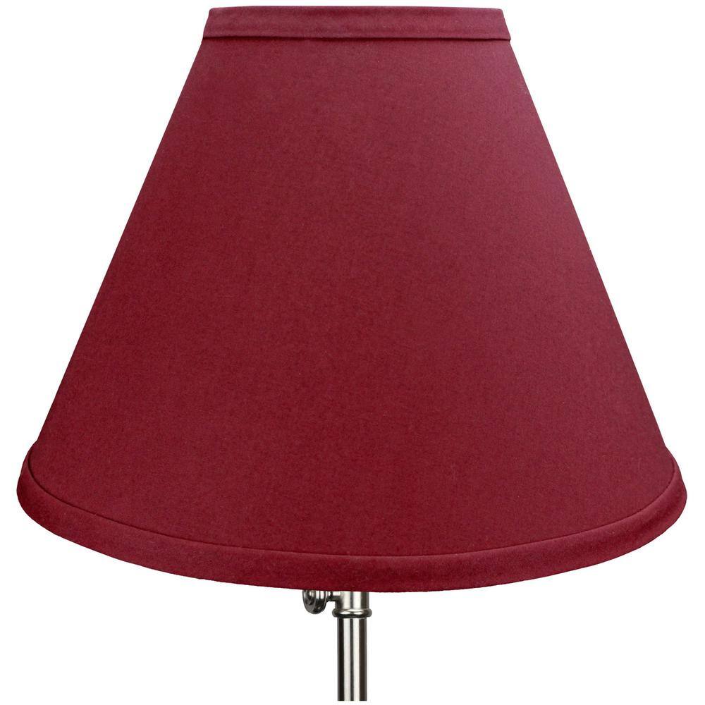 FenchelShades.com Fenchel Shades 12 in. Width x 8.25 in. Height Brick/Nickel Empire Lamp Shade