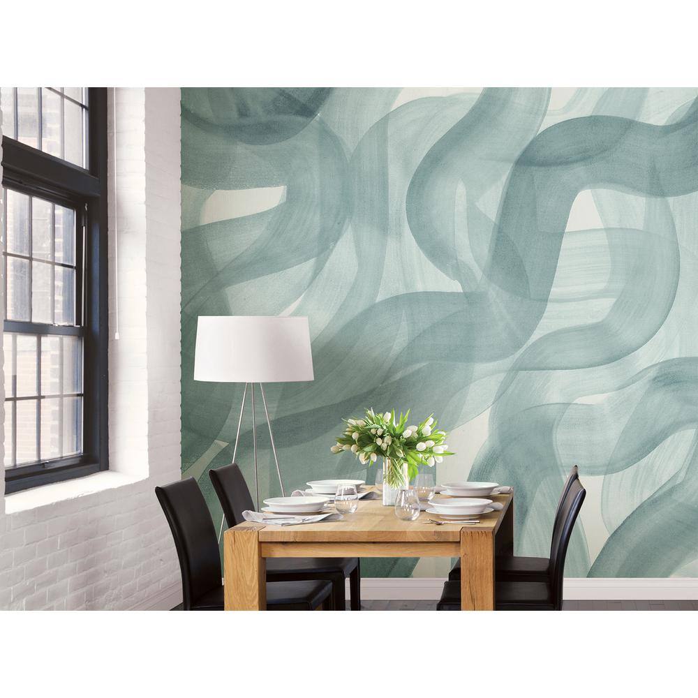 A-Street Prints Waves Seaglass Wall Mural