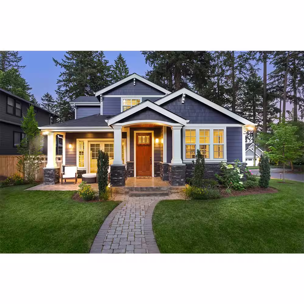 Commercial Electric FT 90 Watt Equivalent 2000 Lumen 100 Degree Bronze Motion Sensing Dusk to Dawn Flood Light 1 Pack