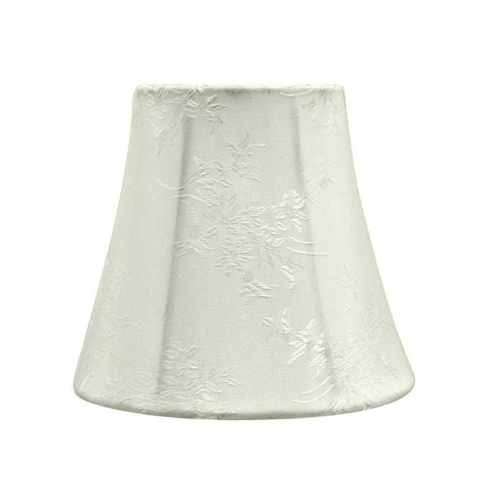 Aspen Creative Corporation 5 in. x 4 in. Ivory Bell Lamp Shade (2-Pack)