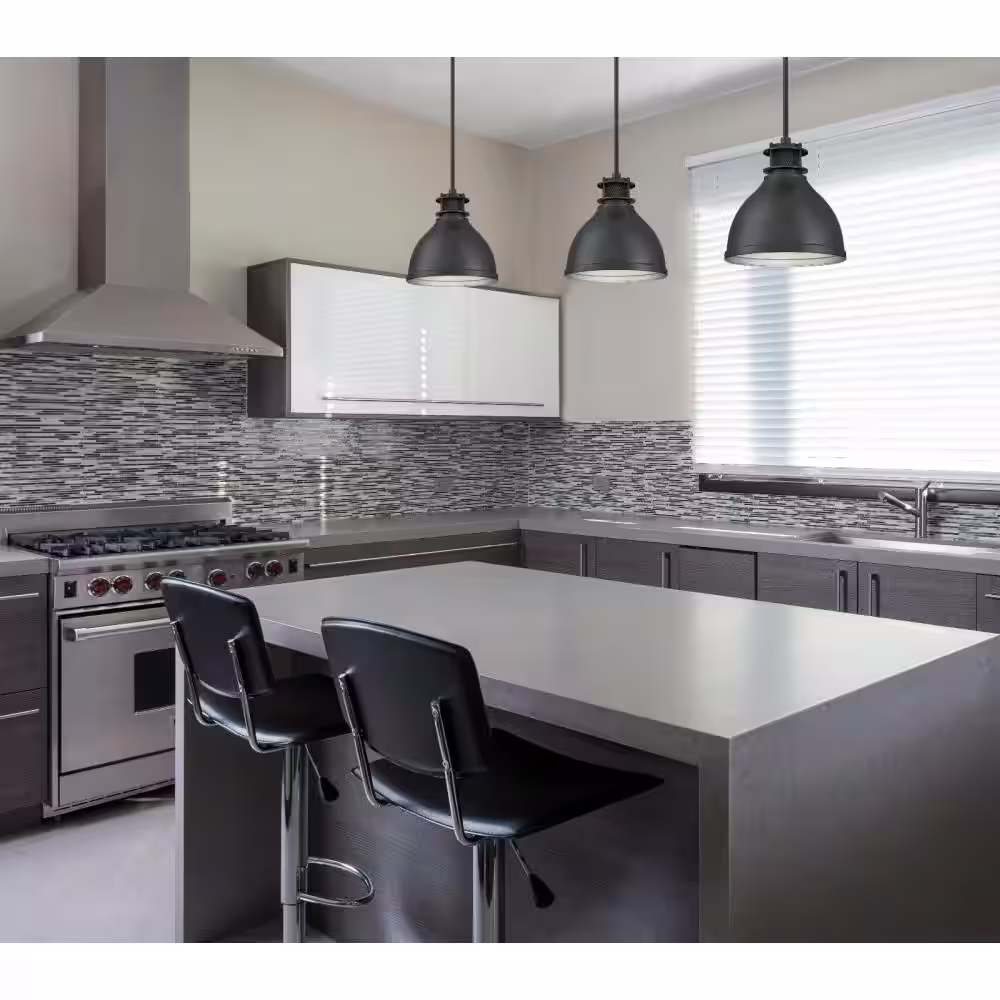 Westinghouse 1-Light Matte Brushed Gun Metal Finish Pendant