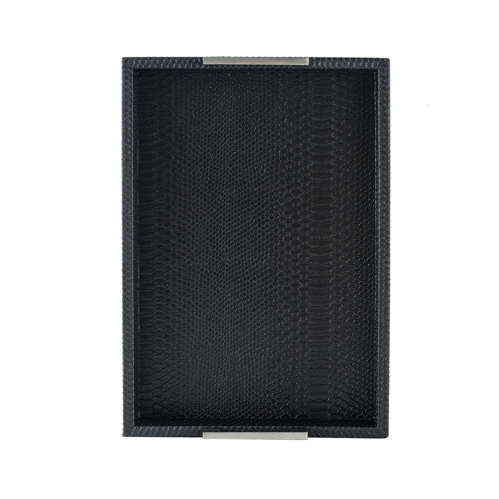 A & B Home Marilou Grey Nesting Trays (Set of 3)