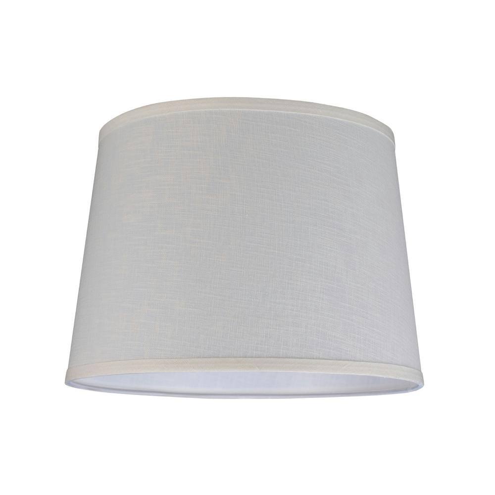 Aspen Creative Corporation 14 in. x 10 in. Off White Hardback Empire Lamp Shade