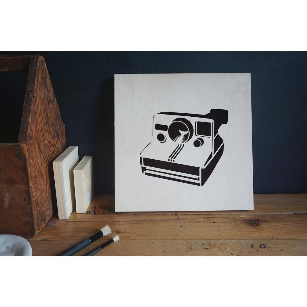 Stencil1 Polaroid Stencil