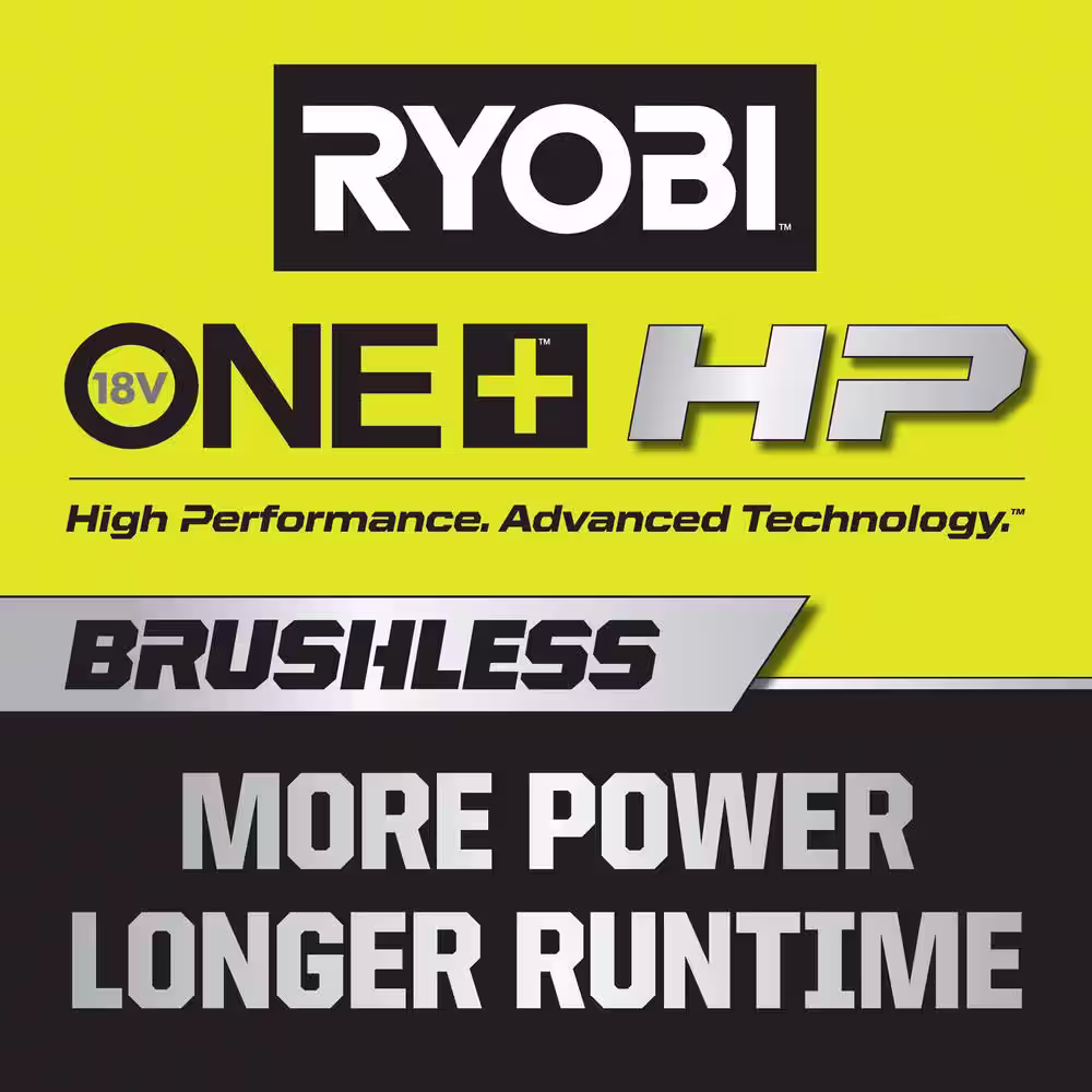 RYOBI ONE+ HP 18V Brushless 16 in. Cordless Battery Walk Behind Push Lawn Mower (Tool Only)