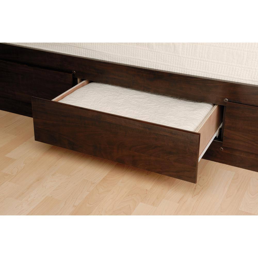Prepac Queen Wood Storage Bed