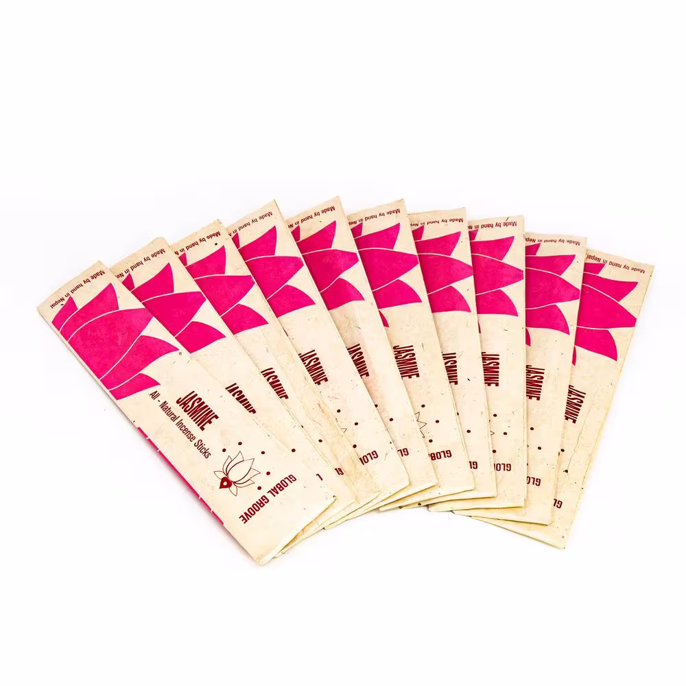 None All-Natural Brown Jasmine Stick Incense (2 Packs)