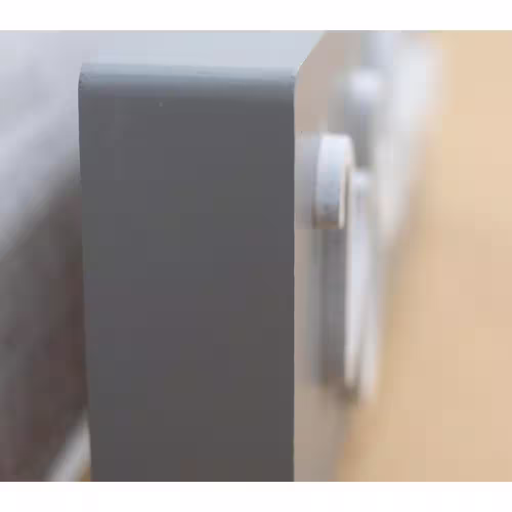 None Modern Farmhouse White 3D Cutout Welcome Word Gray Wood Plaque Wall Decorative Sign