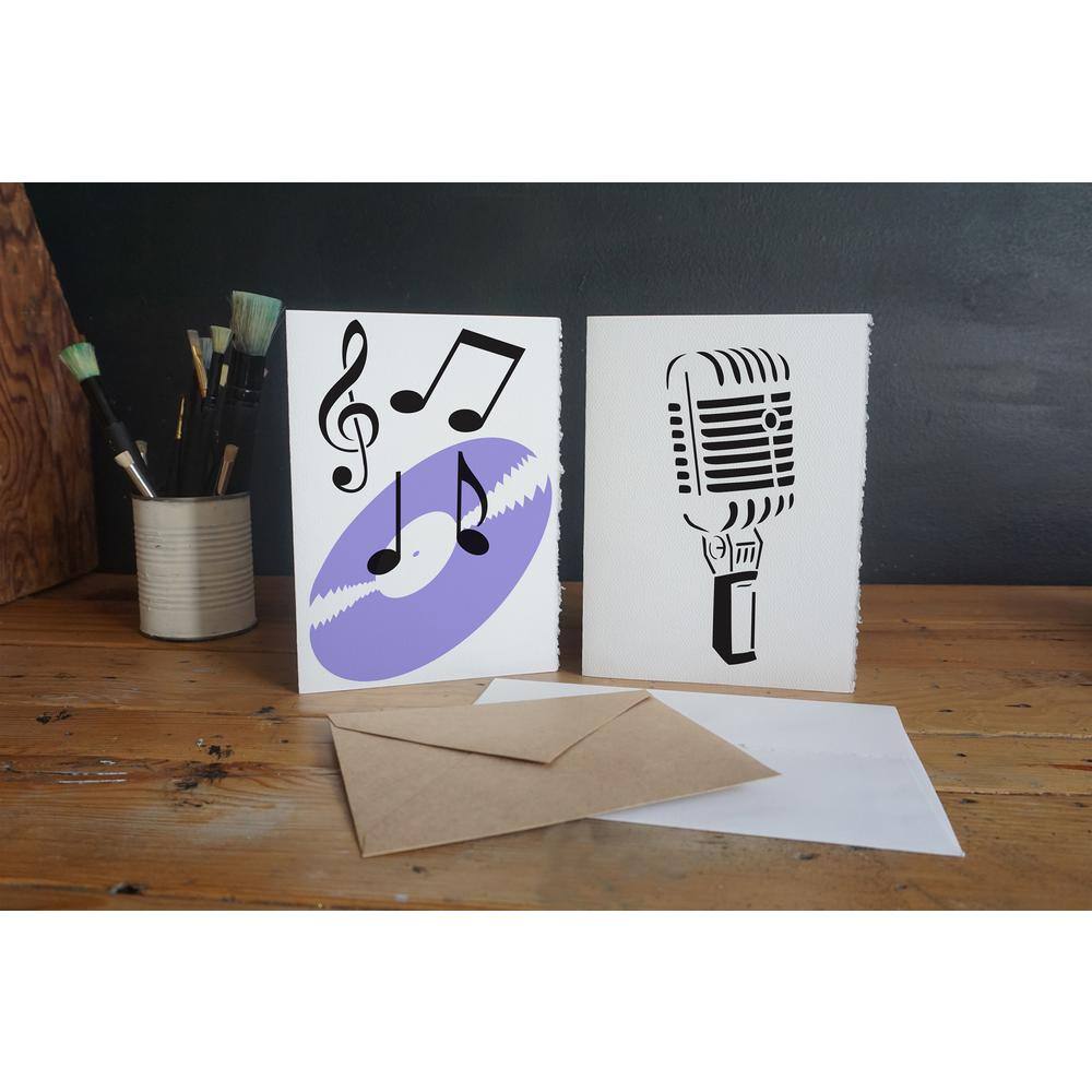 Stencil1 Music Stencil (4-Pack)