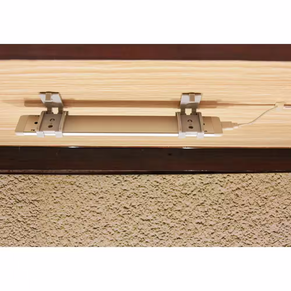Commercial Electric 9 in. 2-Bar Plug-In LED Under Cabinet Light