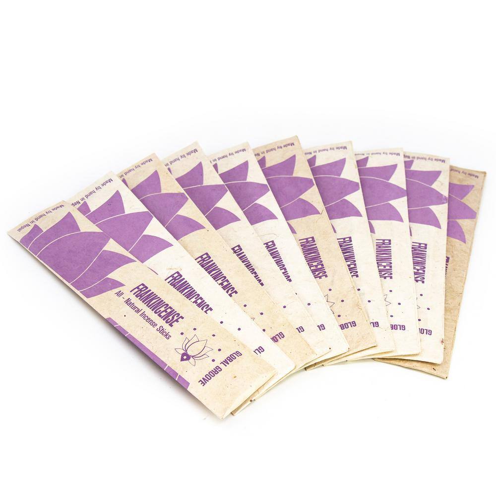 None All-Natural Brown Frankincense Stick Incense (2 Packs)