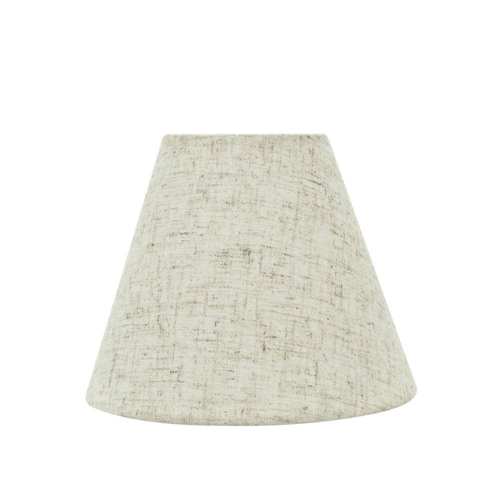 Aspen Creative Corporation 6 in. x 5 in. Off White Hardback Empire Lamp Shade (2-Pack)