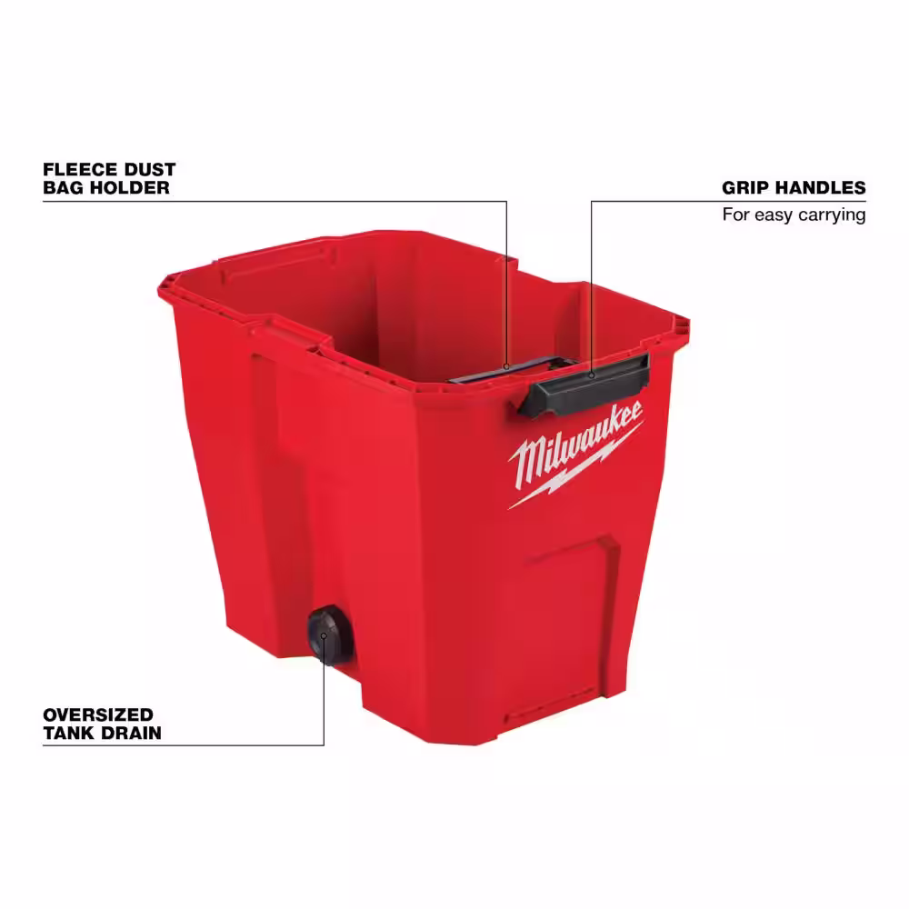 Milwaukee M18 12 Gal. Wet/Dry Shop Vacuum Tank