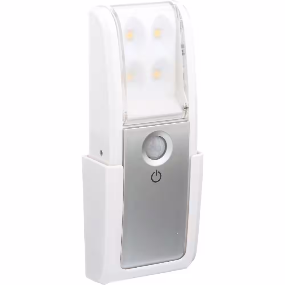 Rite Lite Wireless 6 LED Accent Wall Mounted Puck Light with Optional Motion Sensor