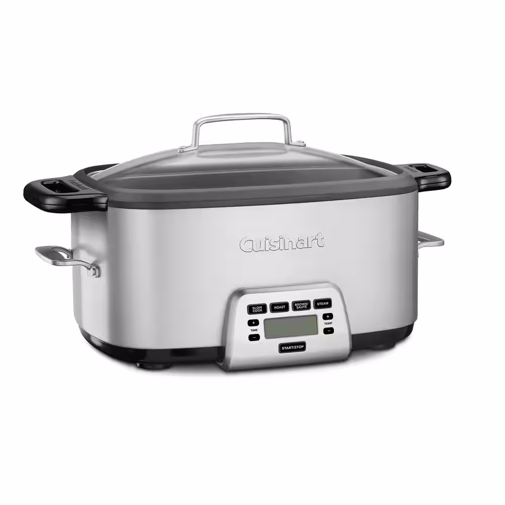 Cuisinart 7 Qt. Stainless Steel Electric Multi-Cooker with Aluminum Pot