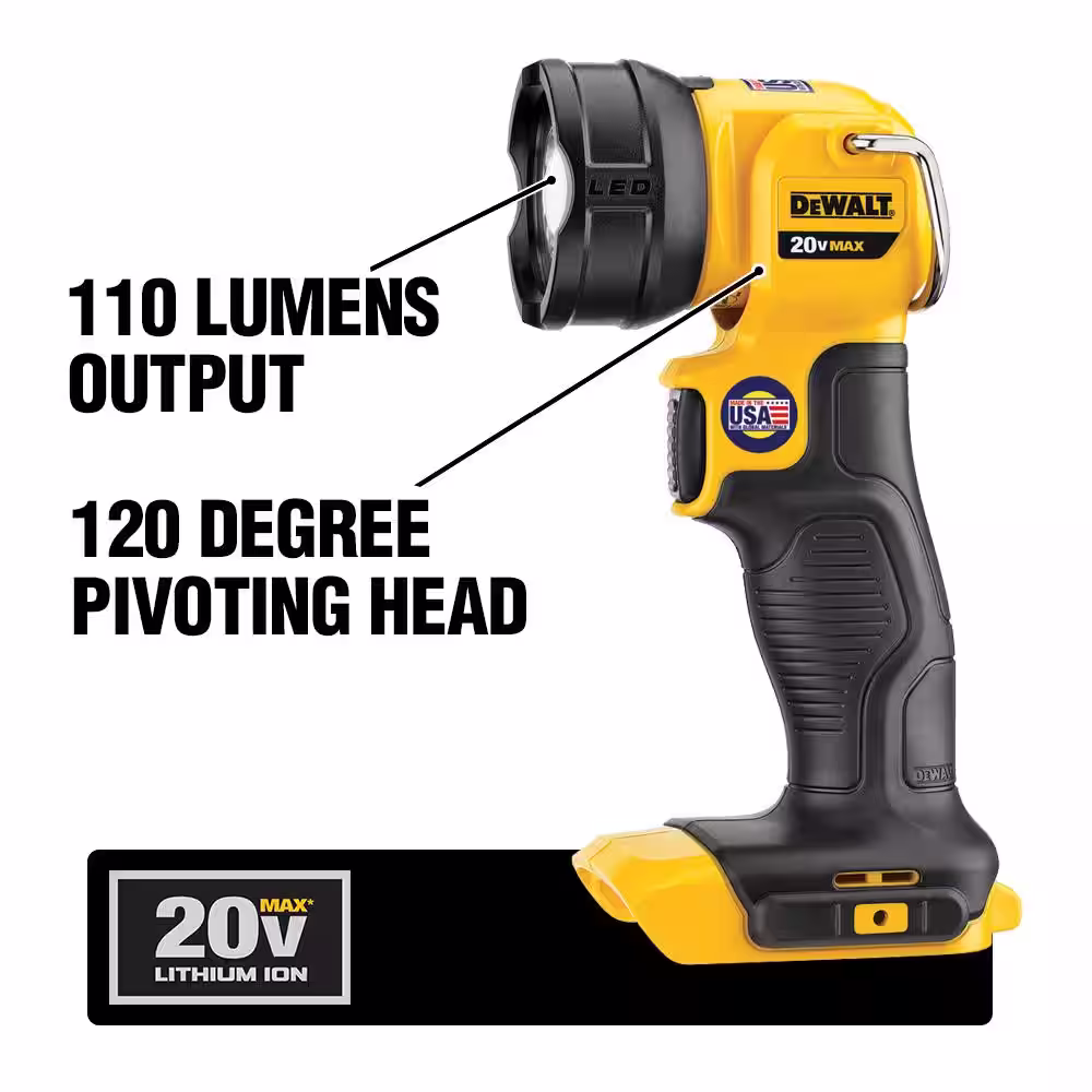 DEWALT 20V MAX Cordless LED Work Light