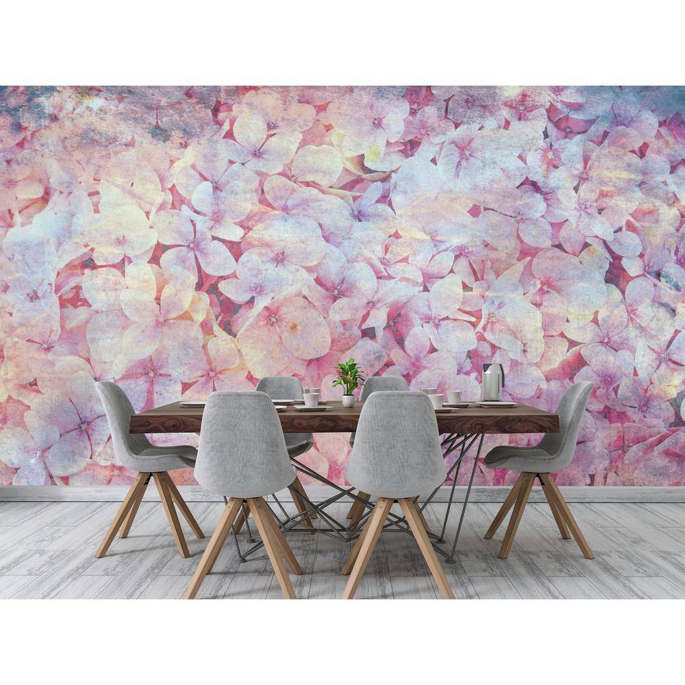 Dimex Abstract Blooms Flowers Wall Mural