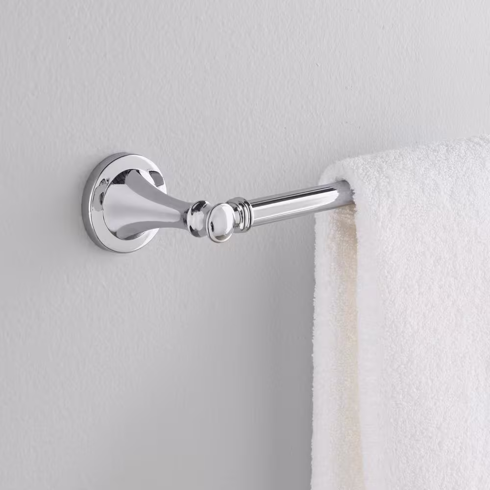 Delta Silverton 18 in. Towel Bar in Chrome