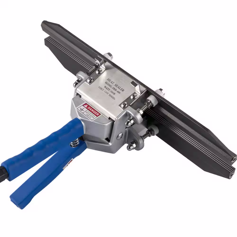 VEVOR Black Hand Held Heat Crimp Sealer 16 in. Portable Food Vacuum Sealer 500-Watt with Temperature Control for Mylar Bag