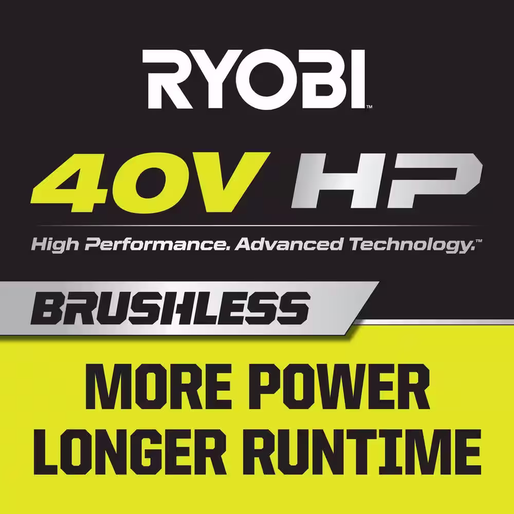 RYOBI 40V HP Brushless 20 in. Cordless Battery Walk Behind Push Mower (Tool Only)