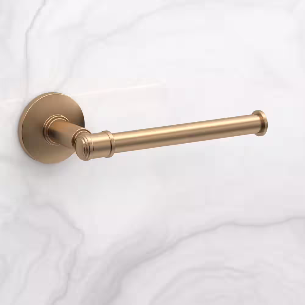 Glacier Bay Parsons Toilet Paper Holder Brushed Gold