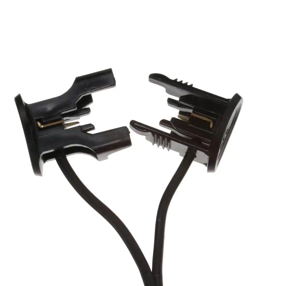 Hampton Bay Low Voltage Black Hardwired CCT Integrated LED Outdoor Landscape Flood Light with Adjustable Head (4-Pack)