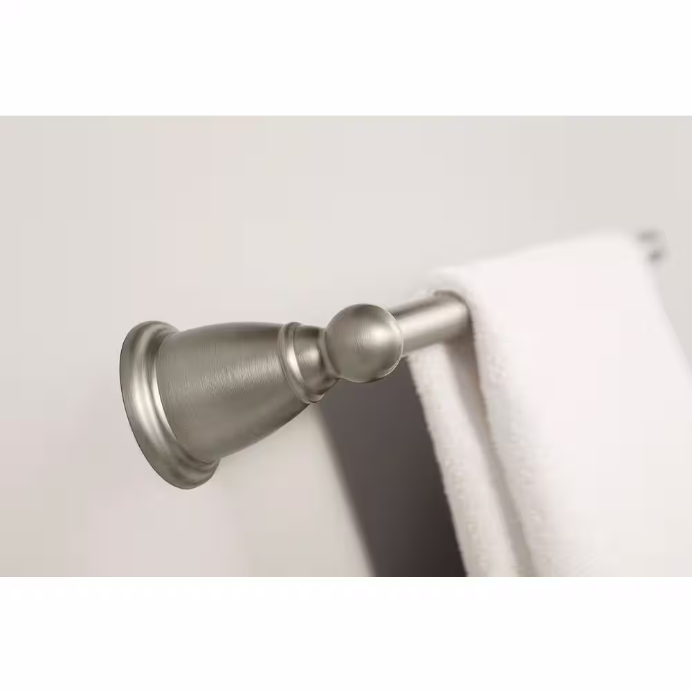MOEN Brantford 24 in. Towel Bar in Brushed Nickel