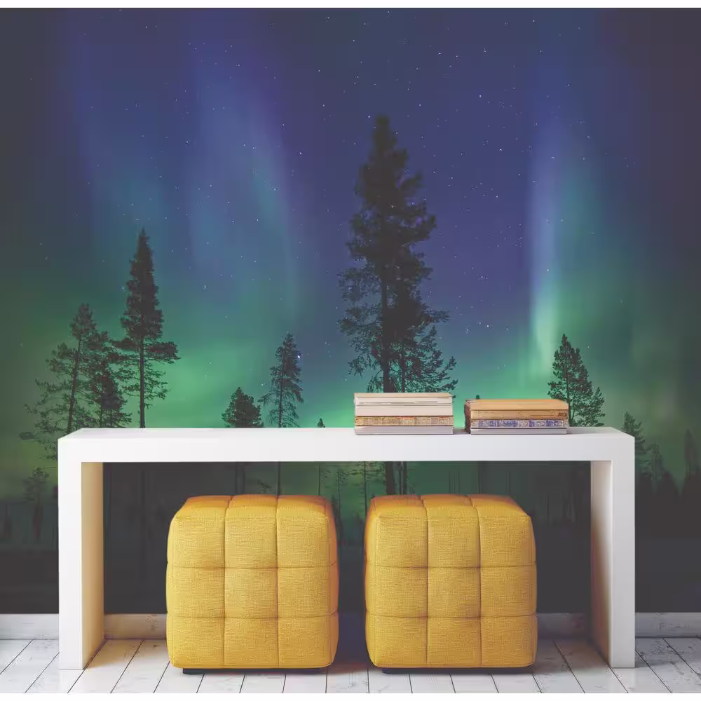 Wall Rogues Aurora Borealis/ Northern Lights Wall Mural