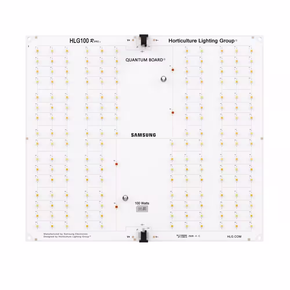 Horticulture Lighting Group 200-Watt Equivalent White Light Full Spectrum LED Plant Grow Light Fixture