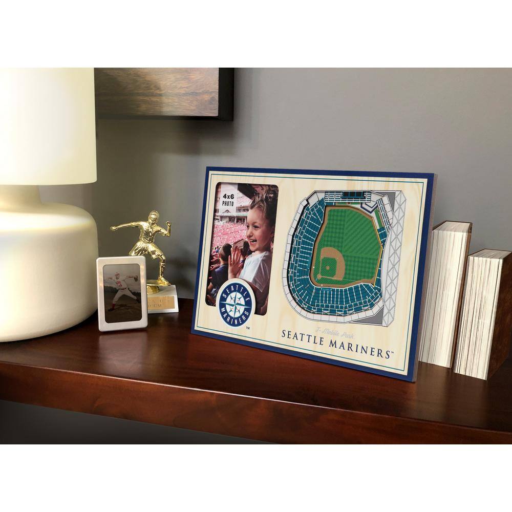 YouTheFan MLB Seattle Mariners 3D StadiumView Picture Frame - T-Mobile Park