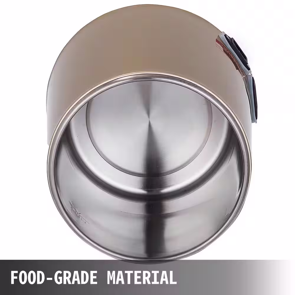 VEVOR Water Distiller 1.1 Gal. 304 Stainless Steel Distilled Water Maker 750 Watt Dual-Button Distilled Water Machine, Gold