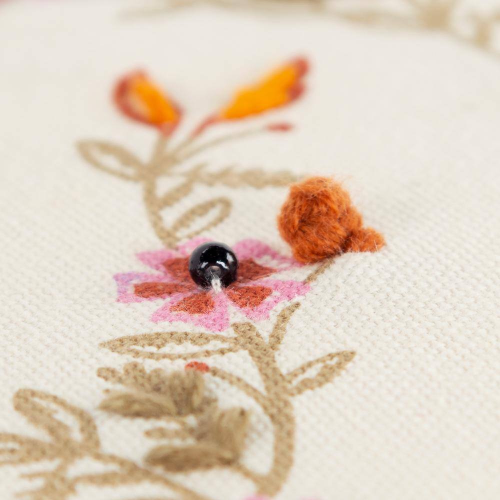 None Natural/Gold Metallic Harvest Tonal Pumpkins Poly Filled 26 in. x 14 in. Decorative Throw Pillow