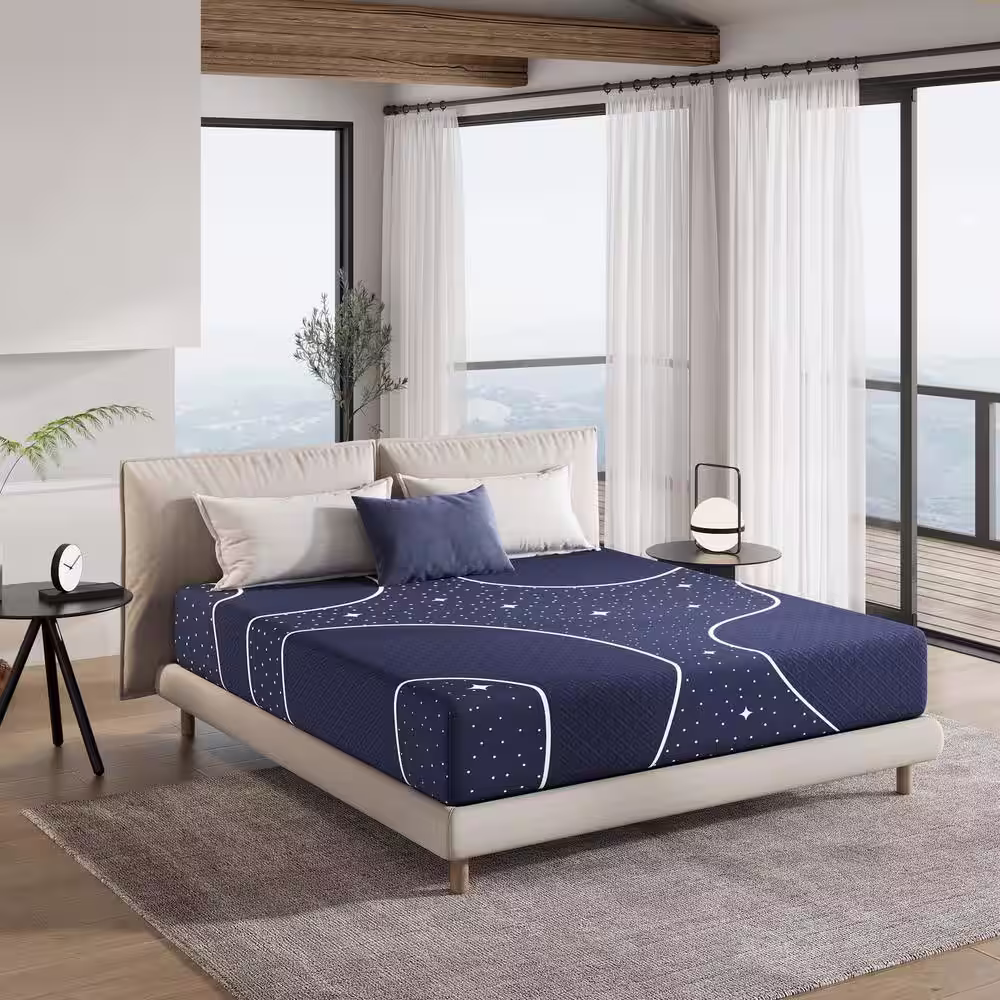 Sweetnight King Medium Firm 14 in. Hybrid Mattress, Suitable for All Sleeping Positions