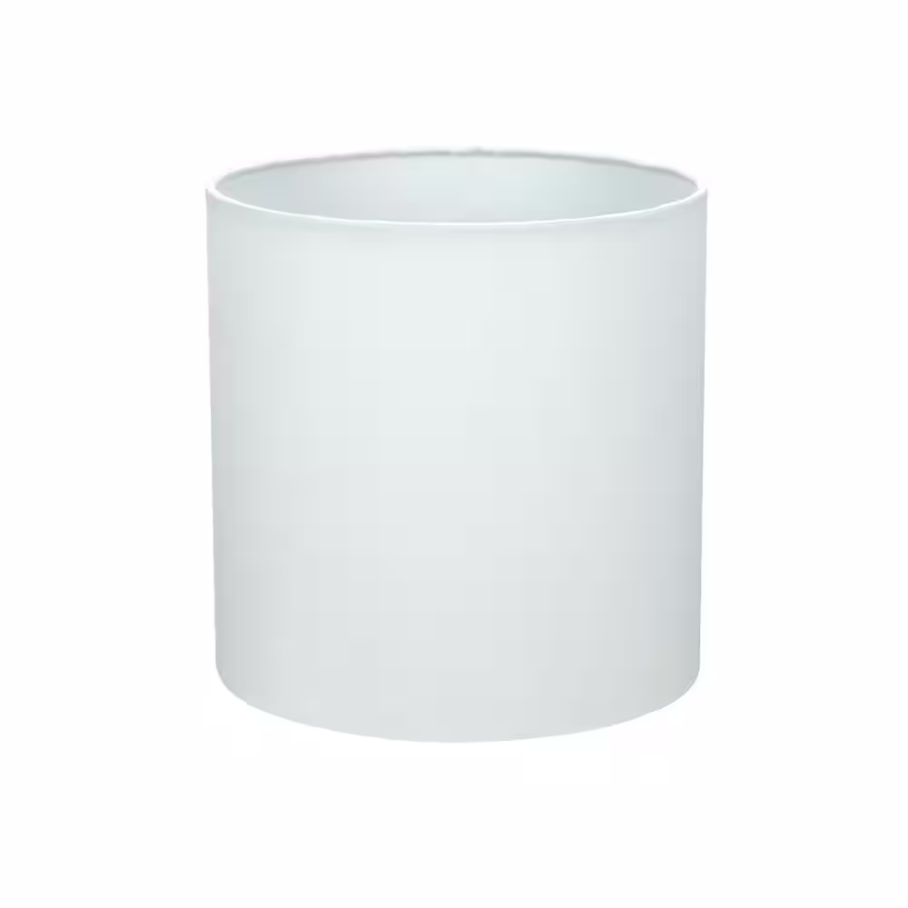 Aspen Creative Corporation 8 in. x 8 in. Off White Drum/Cylinder Lamp Shade
