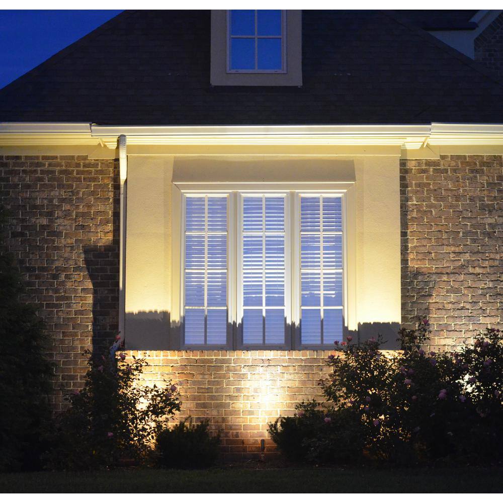 P.M. LIGHTING Professional Series 5-Watt LED Solid Copper Low Voltage Outdoor Landscape Spot Light