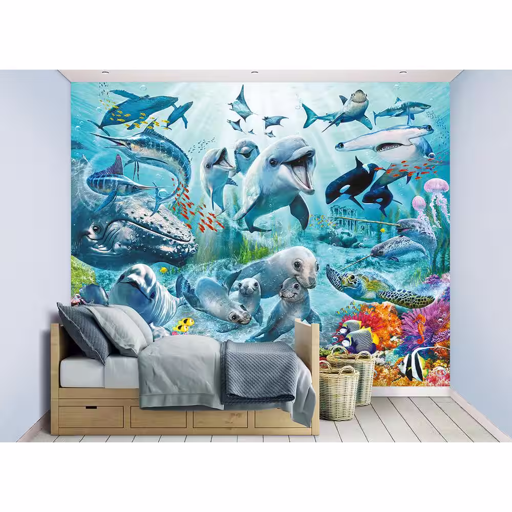 Walltastic Under The Sea Wall Mural