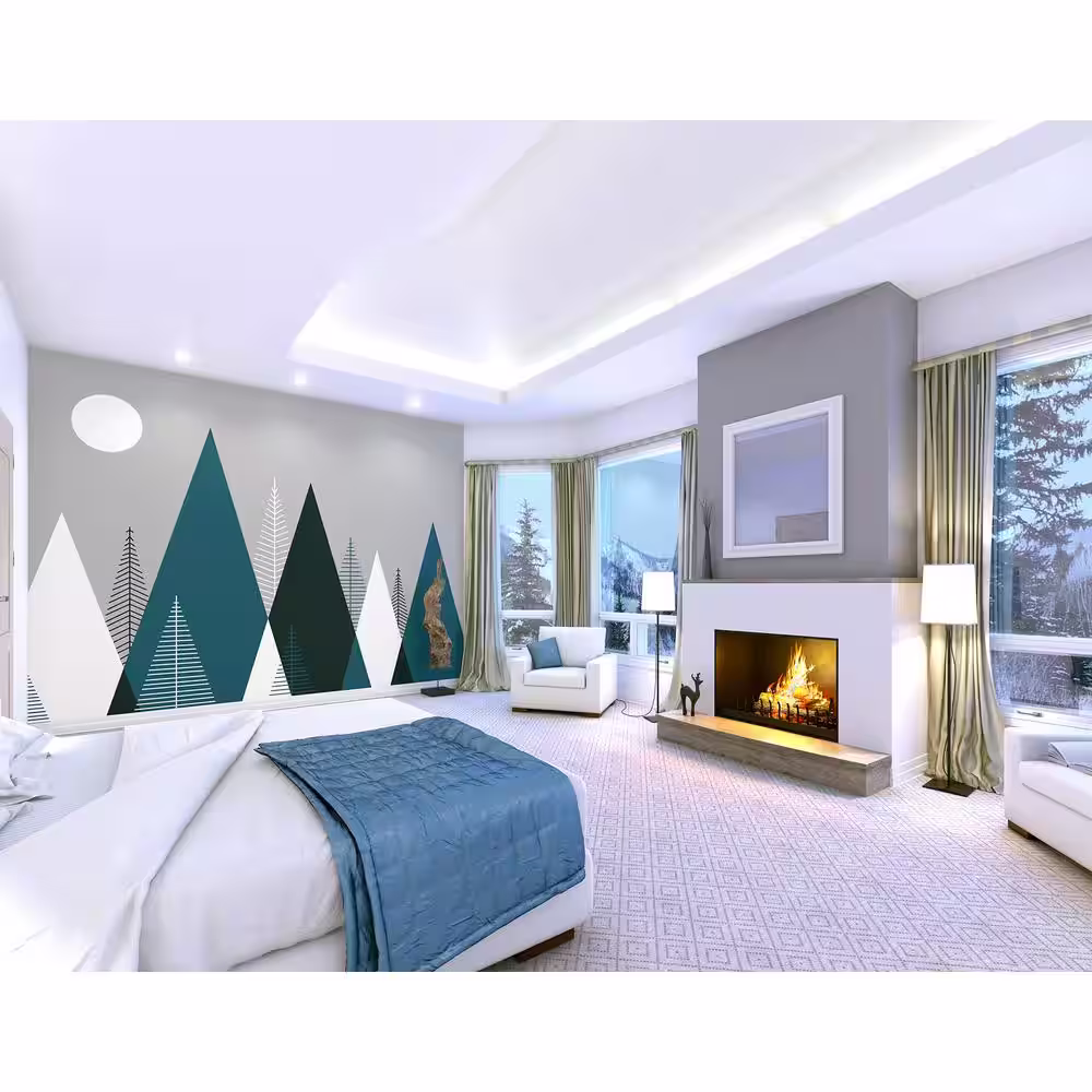 OhPopsi Mountain Scape Wall Mural