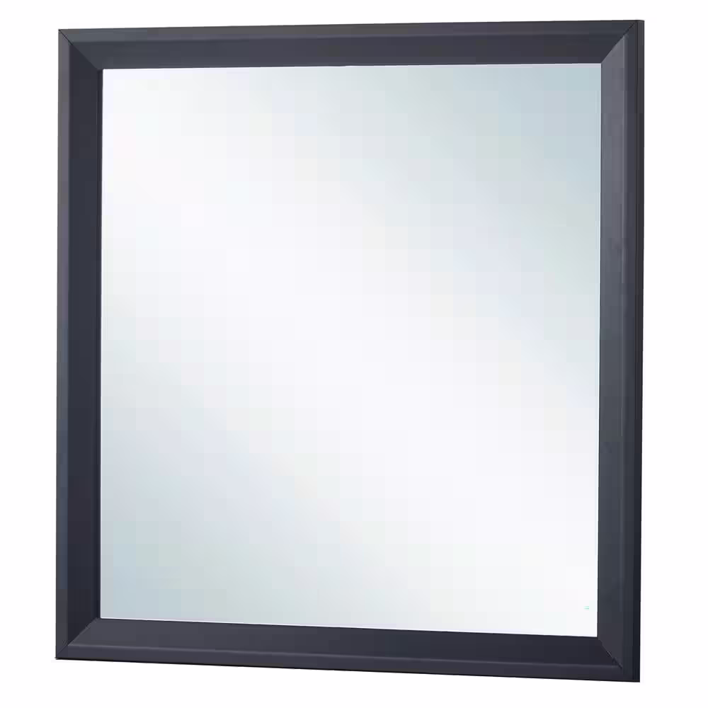 AndMakers 36 in. x 36 in. Classic Square Framed Dresser Mirror