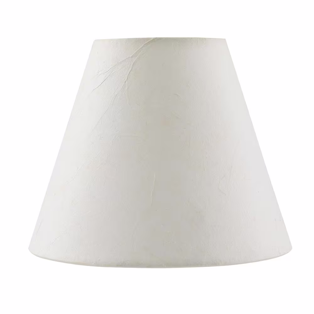 Aspen Creative Corporation 6 in. x 5 in. Off White Hardback Empire Lamp Shade (2-Pack)