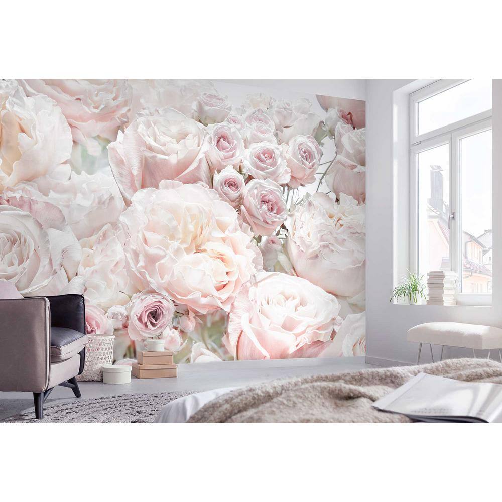 Komar Spring Roses Wall Mural