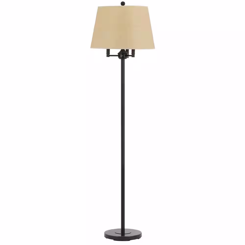 CAL Lighting 62 in. Six Way Andros Floor Lamp in Dark Bronze
