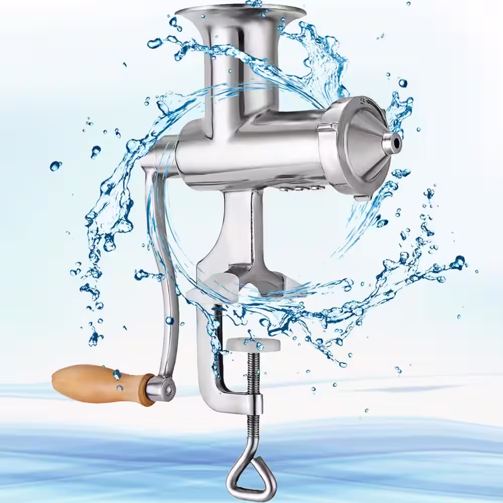 VEVOR Wheatgrass Extractor Portable Manual Stainless Steel Wheatgrass Extractor Machine for Wheat Grass Fruit Vegetable