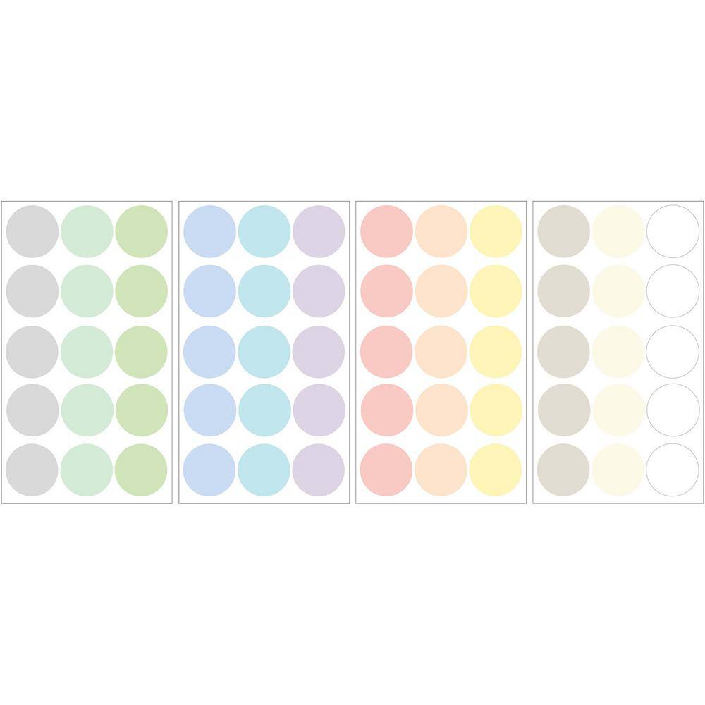 WallPops Pastel Confetti MiniPops Wall Decals