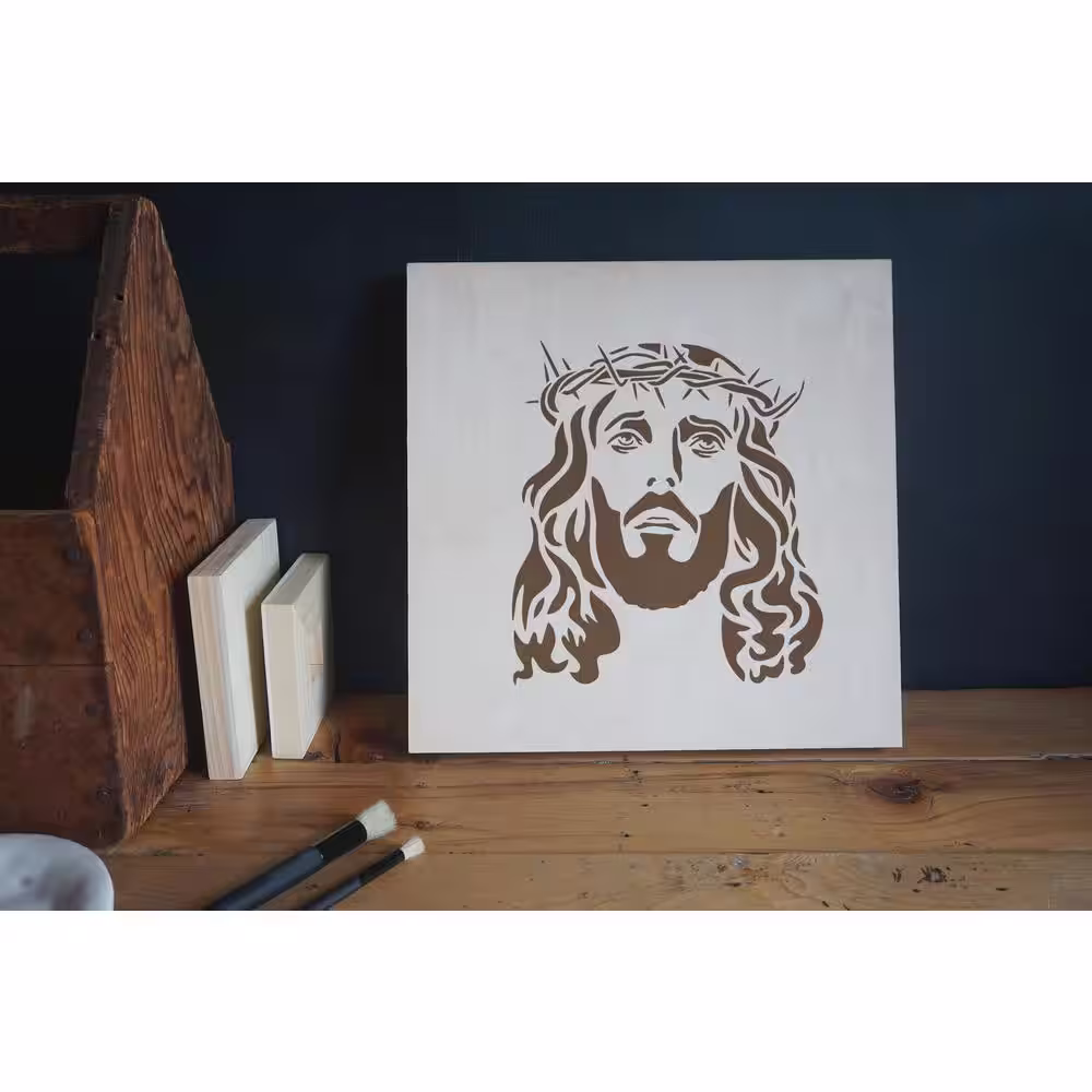 Stencil1 Jesus Stencil