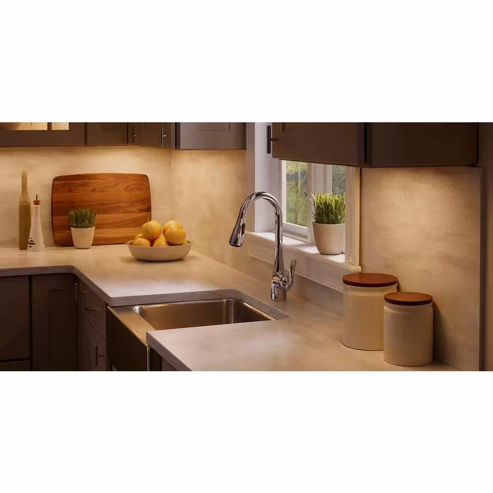 Feit Electric 3 in. Battery Operated LED White Motion Sensor Rechargeable Bright White 3000K Under Cabinet Puck Light (3-Pack)