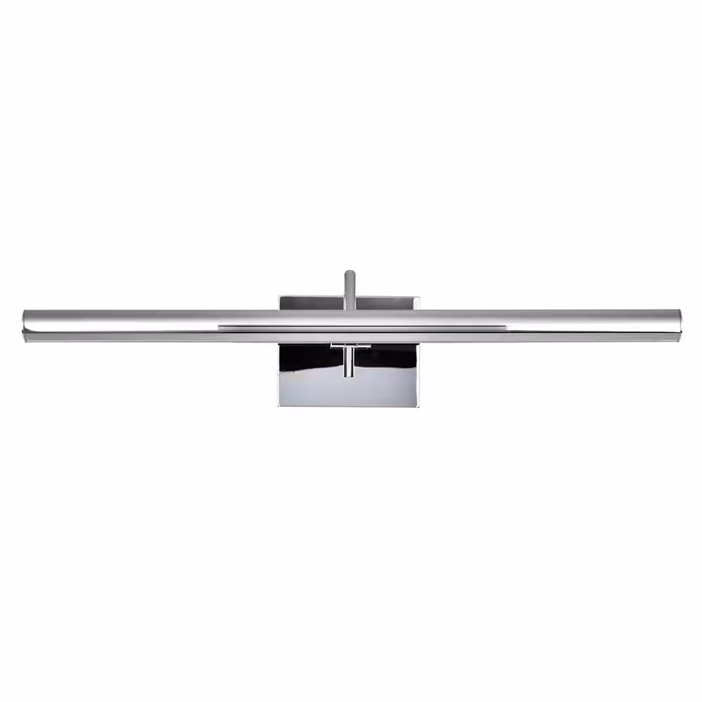 VONN Lighting Procyon 24 in. ETL Certified Integrated LED Bathroom Lighting Fixture in Polished Chrome