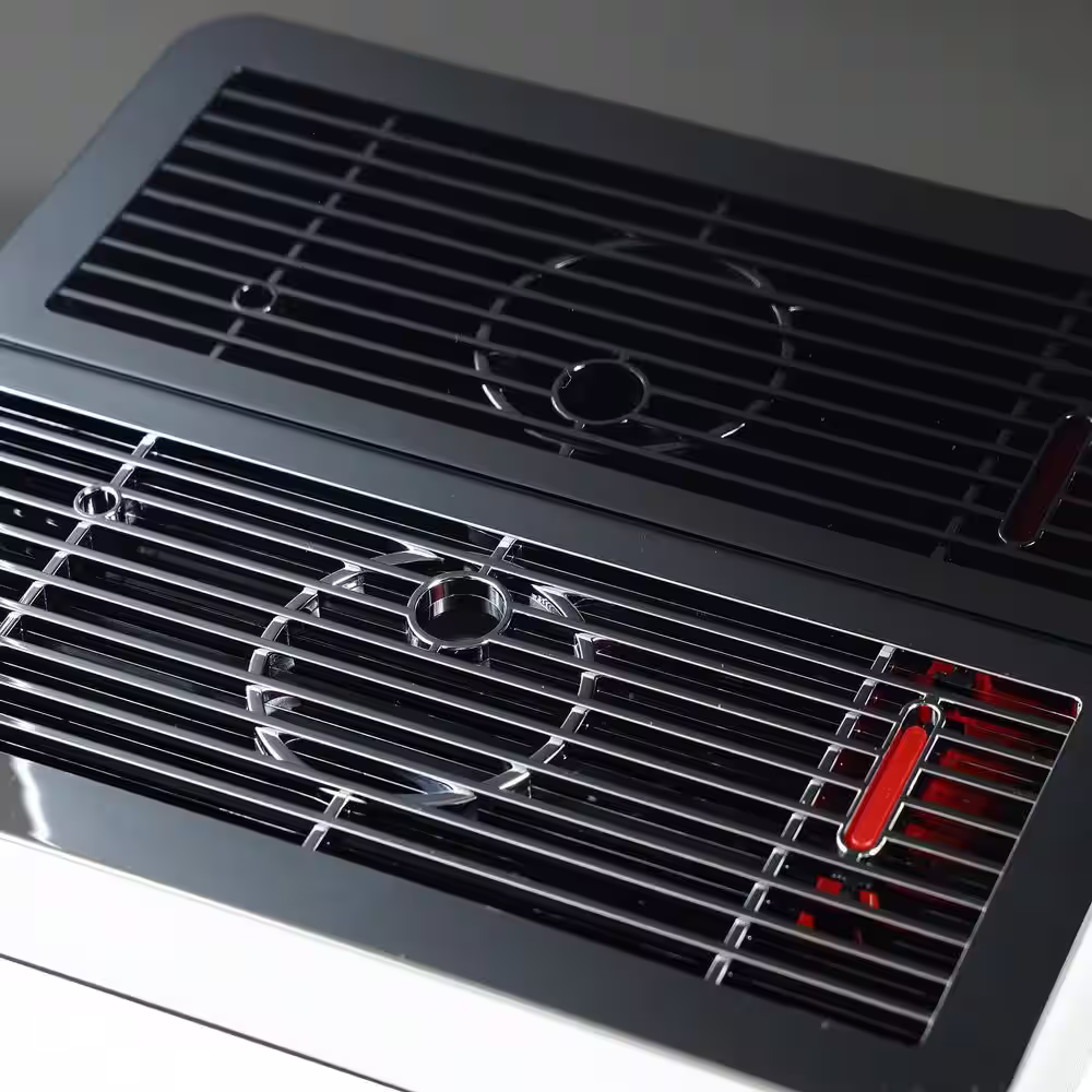 None 15-Cup Black Stainless Steel Automatic Espresso Machine With Built-In and Grinder