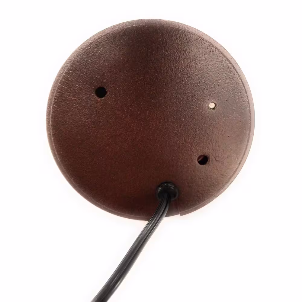 Best Pro Lighting Low Voltage Rust Outdoor Landscape Round Step/Deck Light