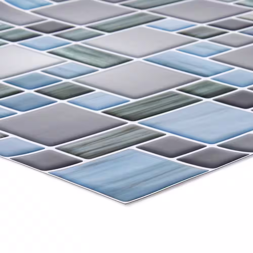 None Peel and Stick Wall Tiles for Kitchen Backsplash Bathroom and Living Room